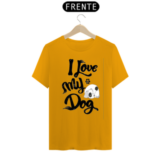 Nome do produtoCamiseta I Love My Dog 