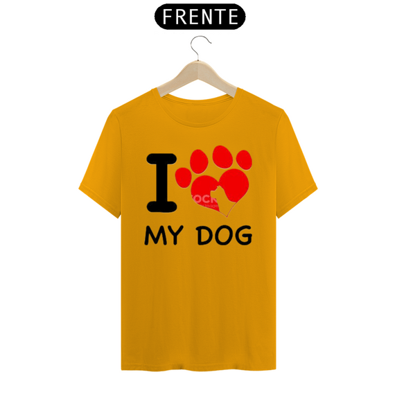 Camiseta Amo meu Cão