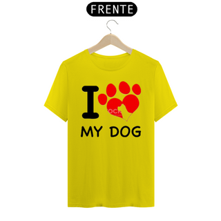 Nome do produtoCamiseta Amo meu Cão