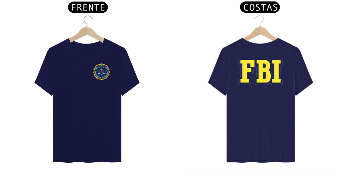 Nome do produto: Camiseta FBI