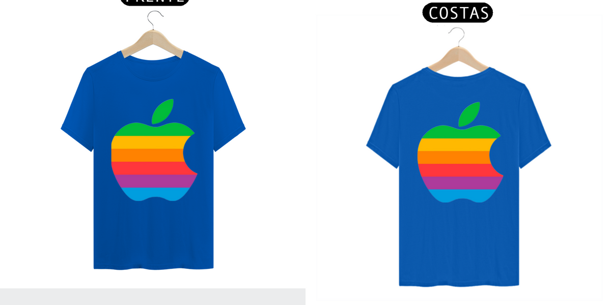 Nome do produto: Camiseta Apple Multi Colors