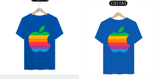 Camiseta Apple Multi Colors