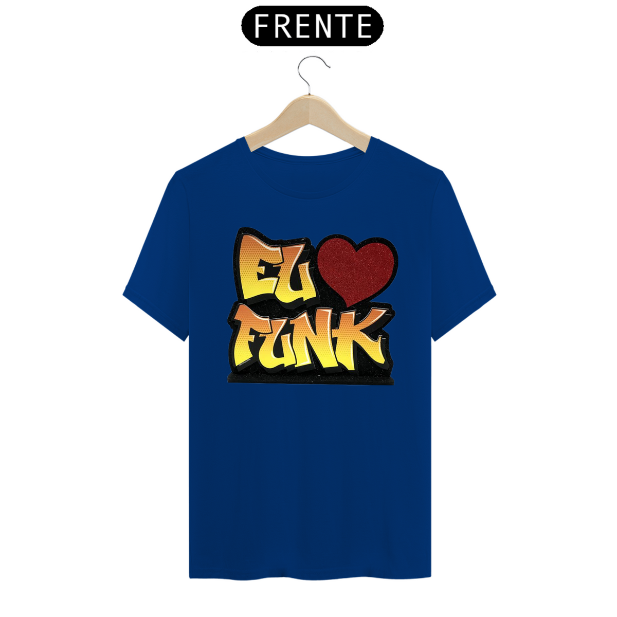 Nome do produto: Camiseta Eu amo Funk