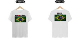 Nome do produtoCamiseta Eu Amo Brasil Cores Clara