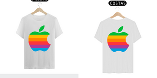 Nome do produtoCamiseta Apple Multi Colors