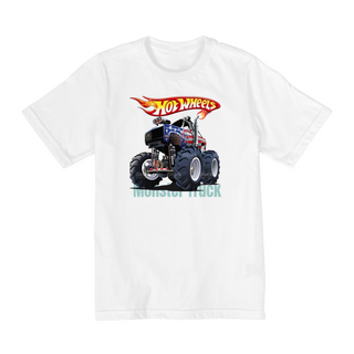 Camiseta Infantil   Hot Wheels Monster Truck