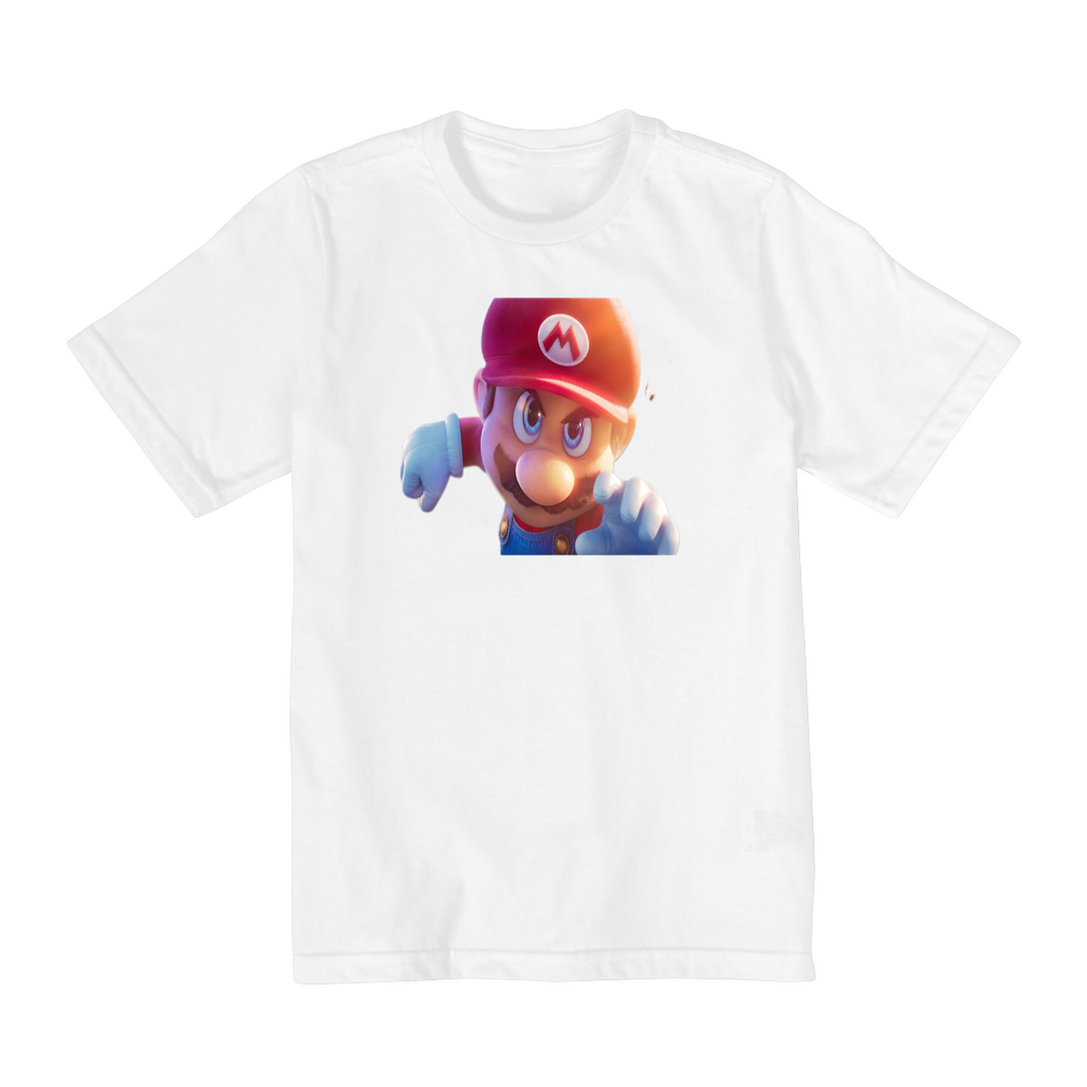 Nome do produto: Camiseta Infantil Mario 