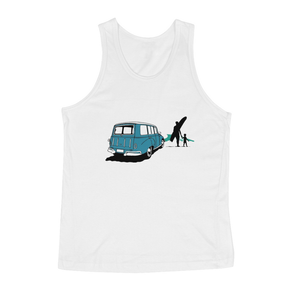 Camiseta Regata Surf Blue Car