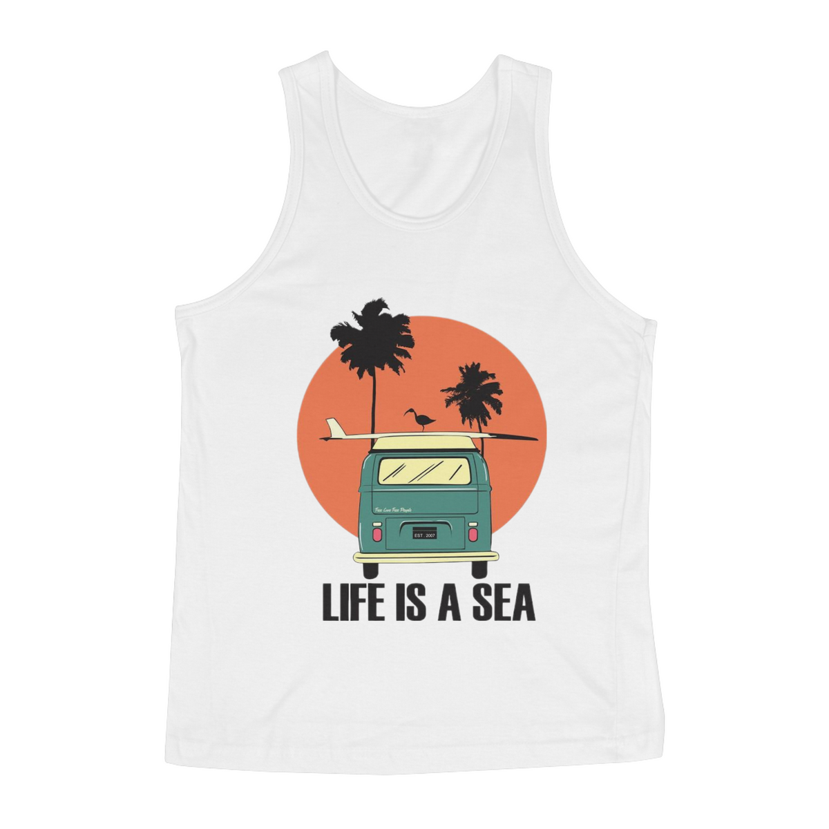 Nome do produto: Camiseta Regata Surf Sea Life