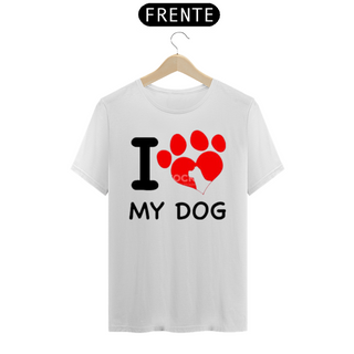 Nome do produtoCamiseta Amo meu Cão