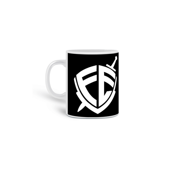 Caneca Fé Preta