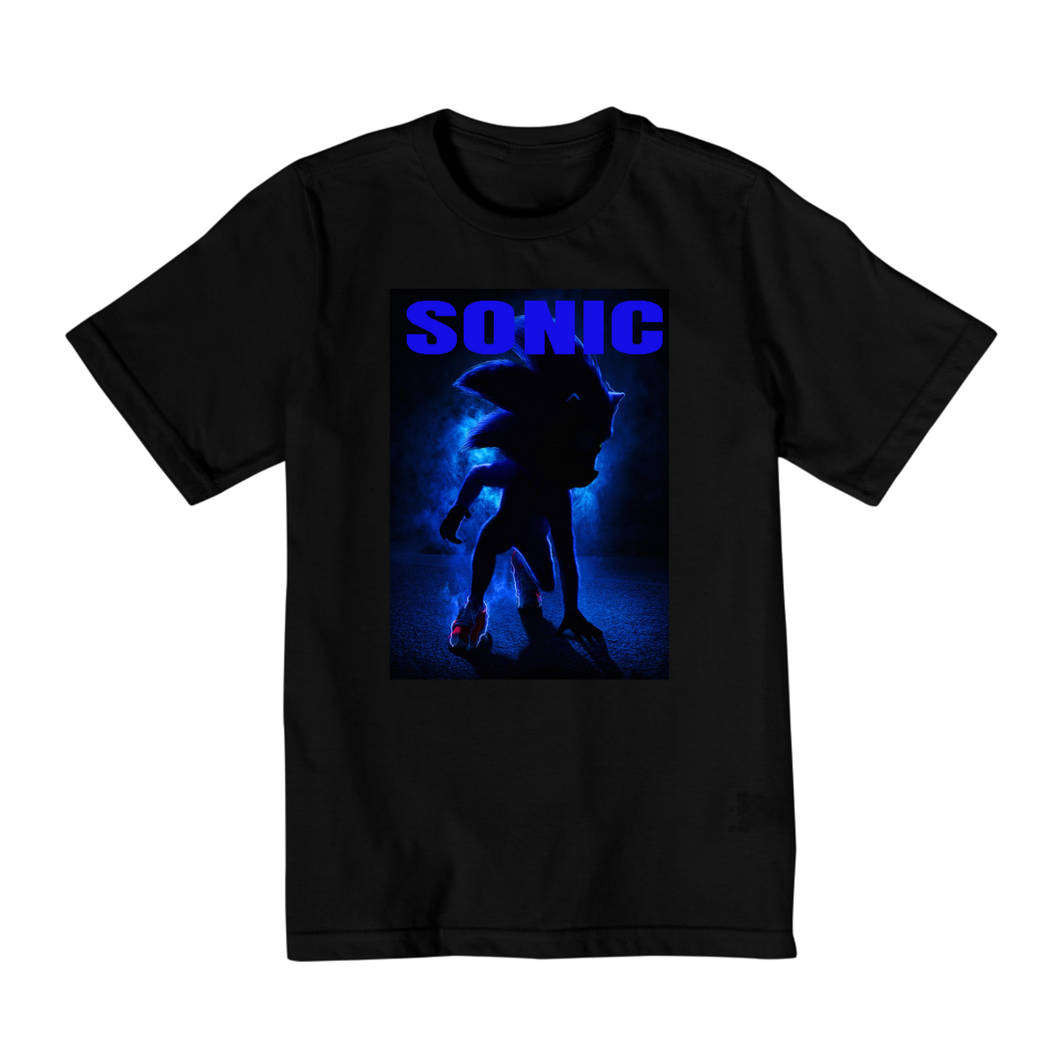 Nome do produto: Camiseta Infantil   SONIC 