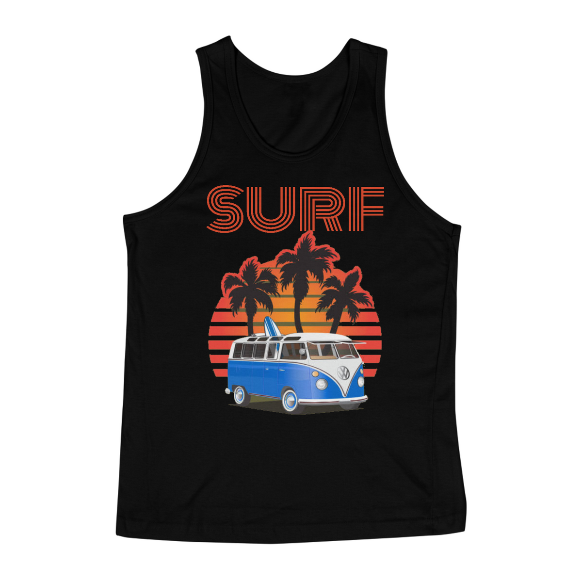 Nome do produto: Camiseta Regata Surf Beach VW