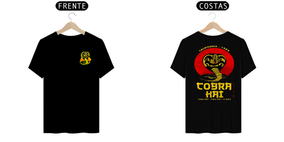 Camiseta Cobra Kai  Black