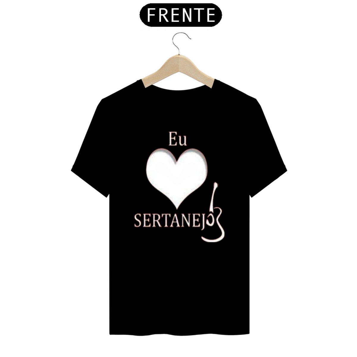 Nome do produto: Camisetas Eu Amo Sertanejo