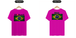 Nome do produtoCamiseta Eu Amo Brasil Cores Clara