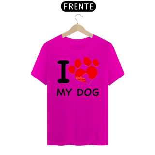 Nome do produtoCamiseta Amo meu Cão