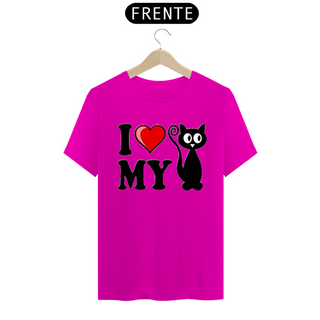 Nome do produtoCamiseta i Love My Cat