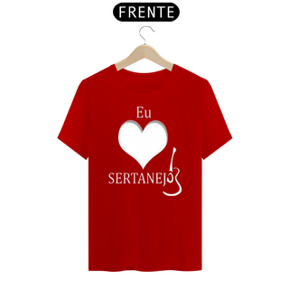 Nome do produtoCamisetas Eu Amo Sertanejo