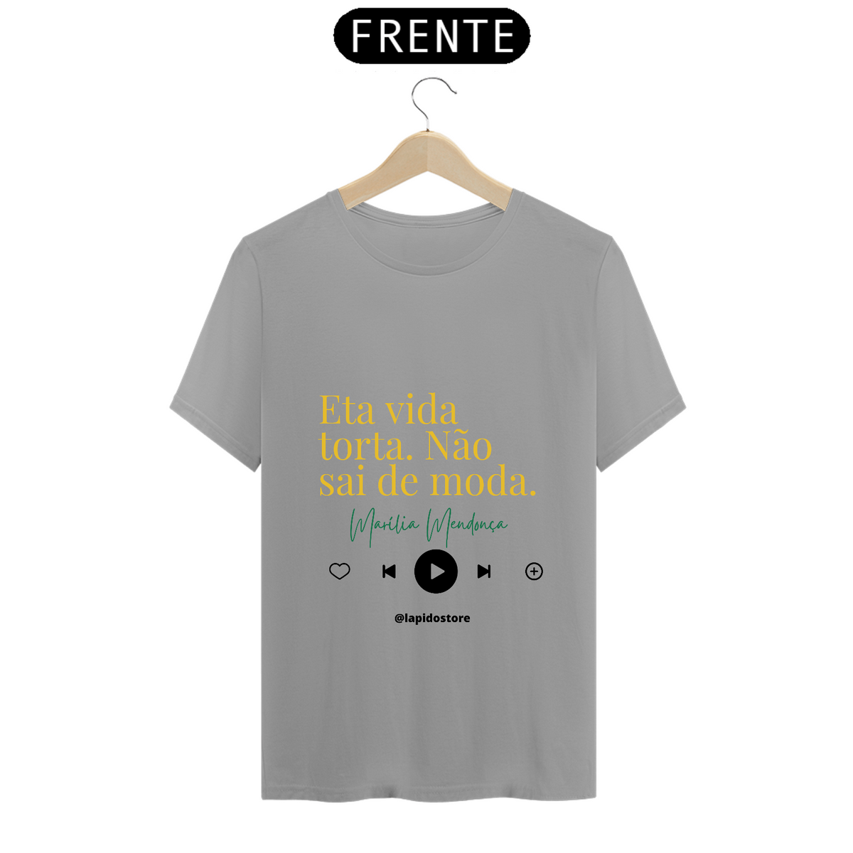 Nome do produto: CAMISETA MARÍLIA MENDONÇA