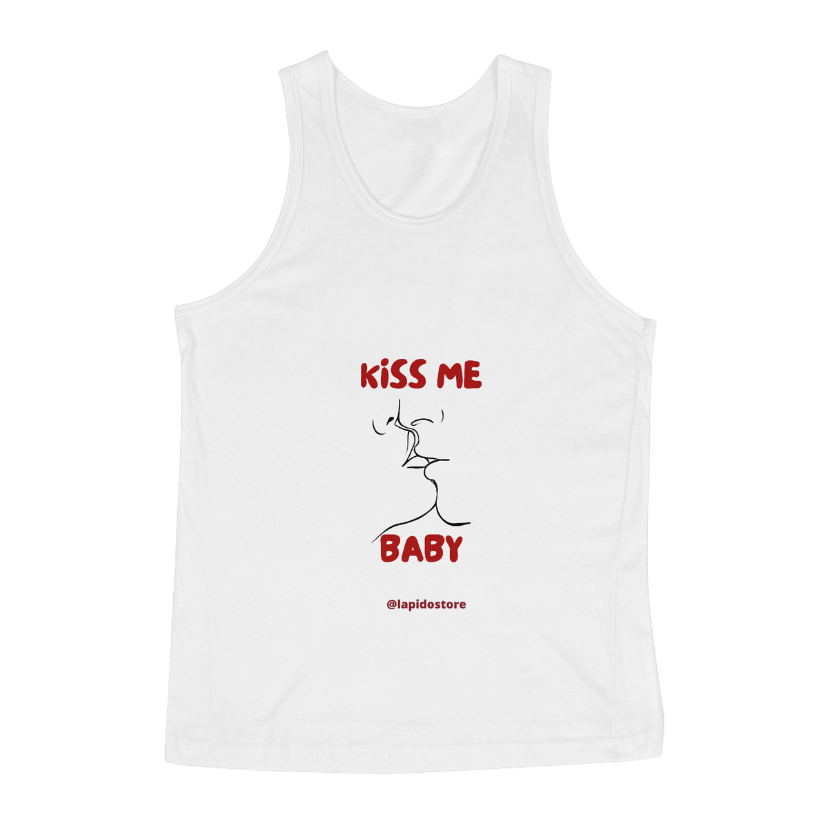 Nome do produto: CAMISA REGATA KISS ME