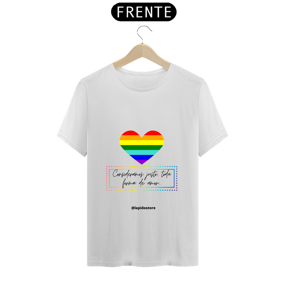 Nome do produto: CAMISETA ORGULHO 