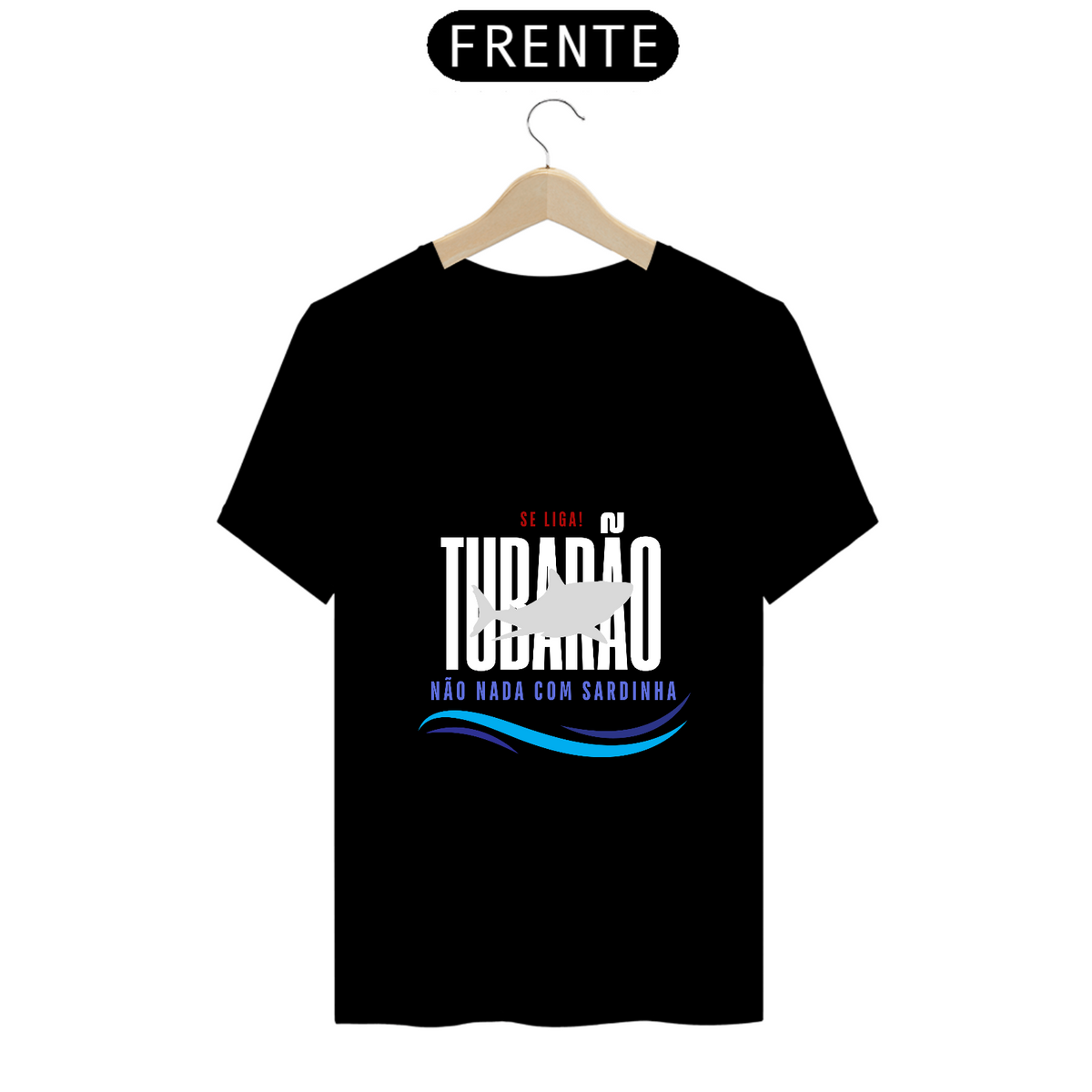 Nome do produto: CAMISETA TUBARÃO 