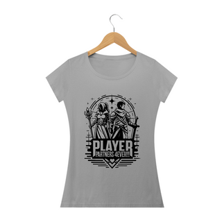 Nome do produtoCamiseta Baby Look - Player Partner 4 Ever