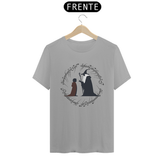 Nome do produtoCamiseta - LOTR Bilbo e Gandalf