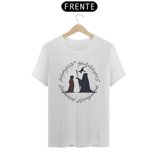 Nome do produtoCamiseta - LOTR Bilbo e Gandalf