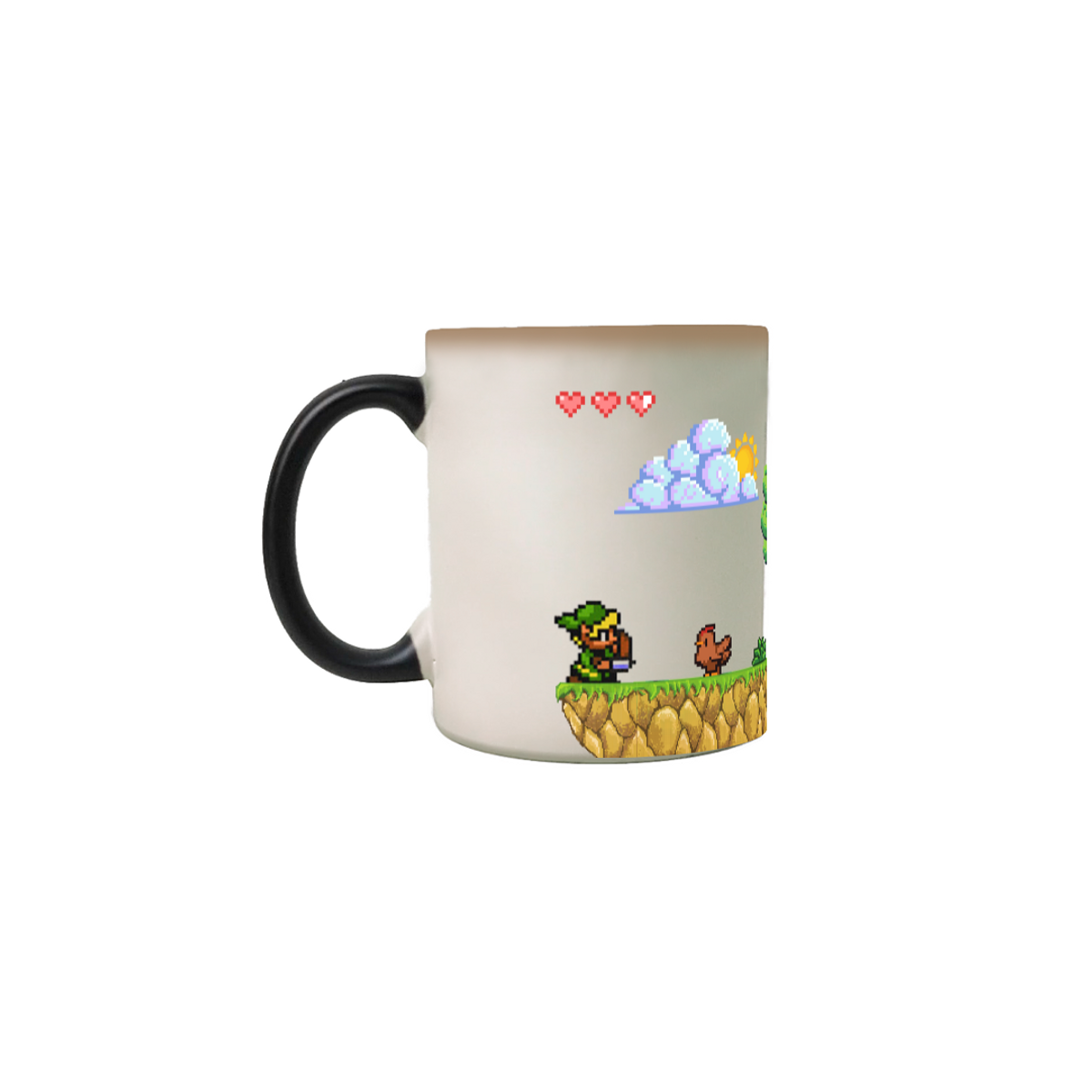 Nome do produto: Caneca Mágica - Link vs Galinha