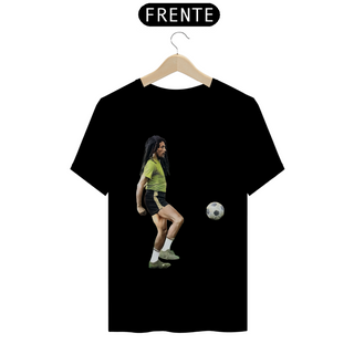 Nome do produtoCamiseta - Bob Marley Futebol embaixadinha 