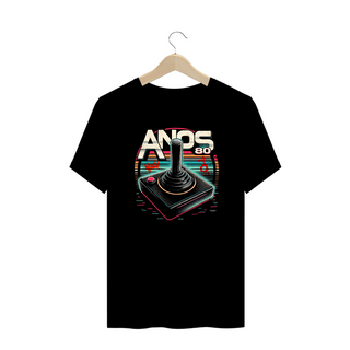 Nome do produtoCamiseta Plus Size Unisex - Anos 80 Gamer