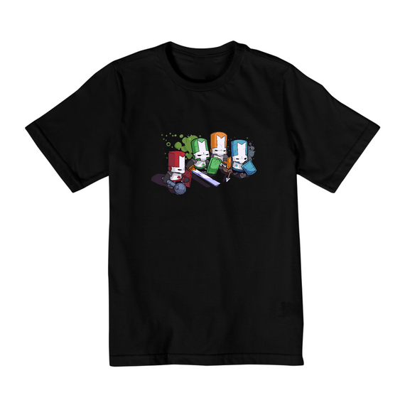 Camiseta Infantil 2-8 Castle Crashers