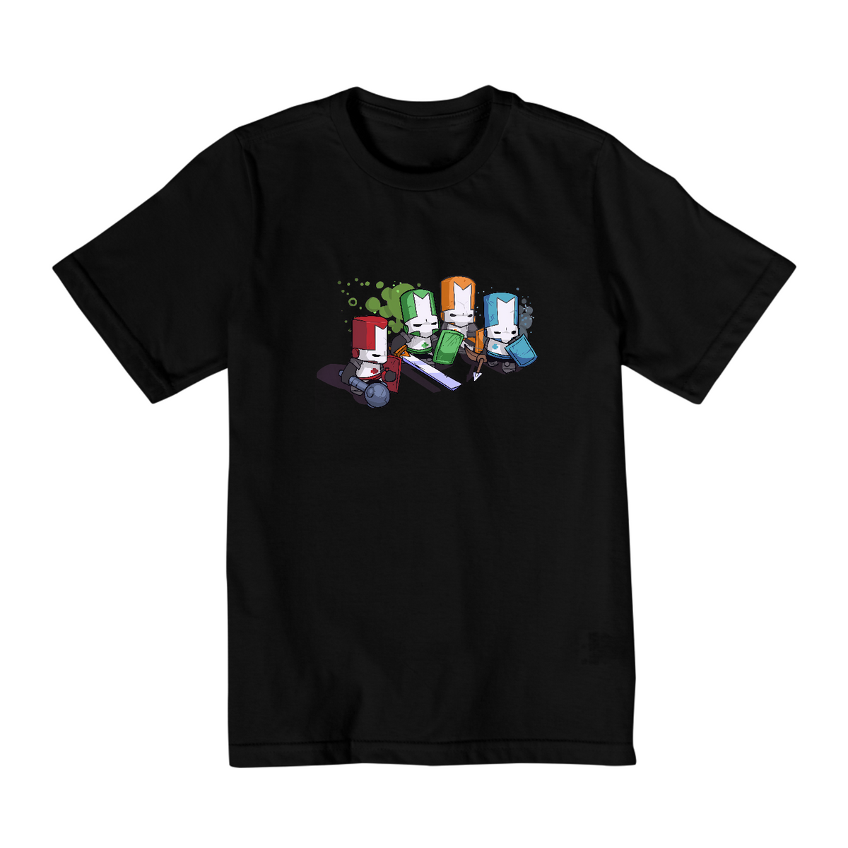 Nome do produto: Camiseta Infantil 2-8 Castle Crashers