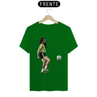 Nome do produtoCamiseta - Bob Marley Futebol embaixadinha 