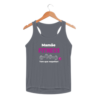 Nome do produtoRegata Feminina Dry Fit Sport Mamãe Fitness 