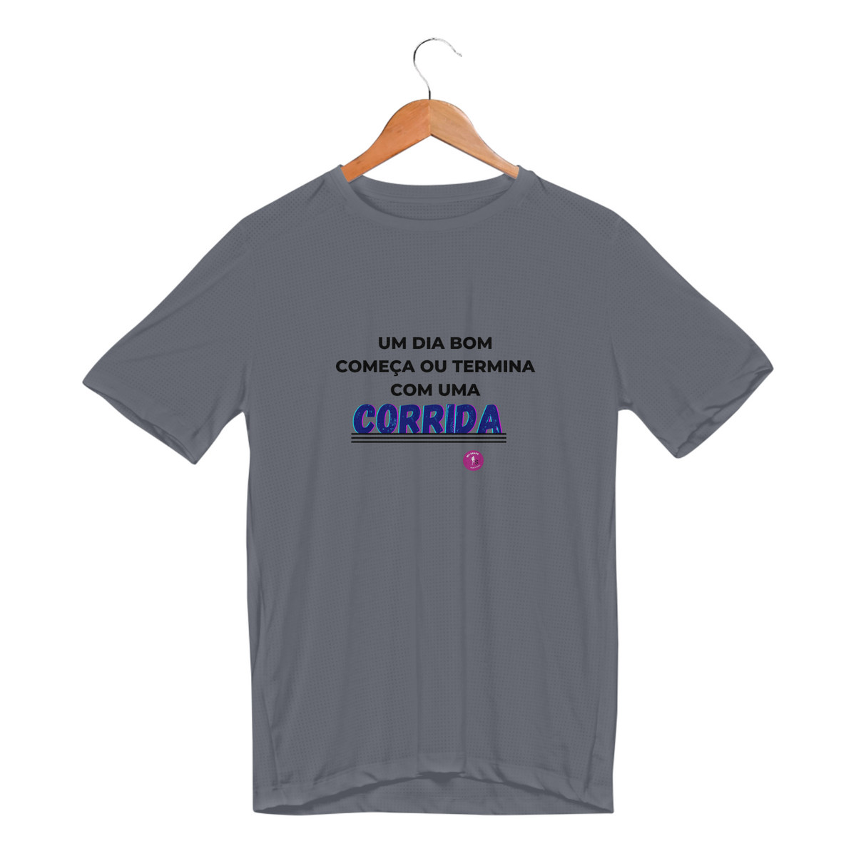 Nome do produto: Camiseta Dry Fit Sport Dia Bom com Corrida 