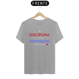 Nome do produtoT-shirt Algodão Unissex Disciplina 