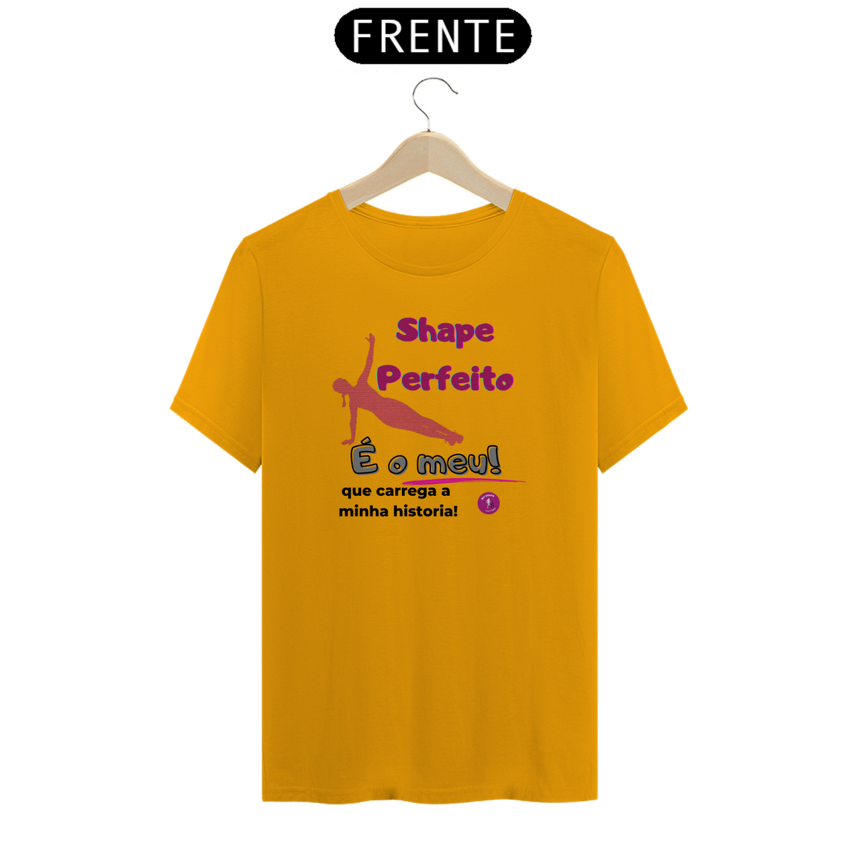 Nome do produto: T-shirt Algodão Feminina Shape Perfeito cores