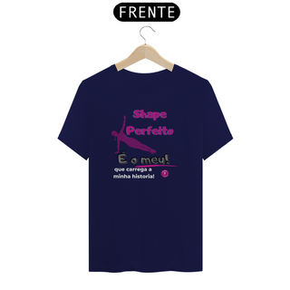 Nome do produtoT-shirt Algodão Feminina Shape Perfeito preta ou marinho 