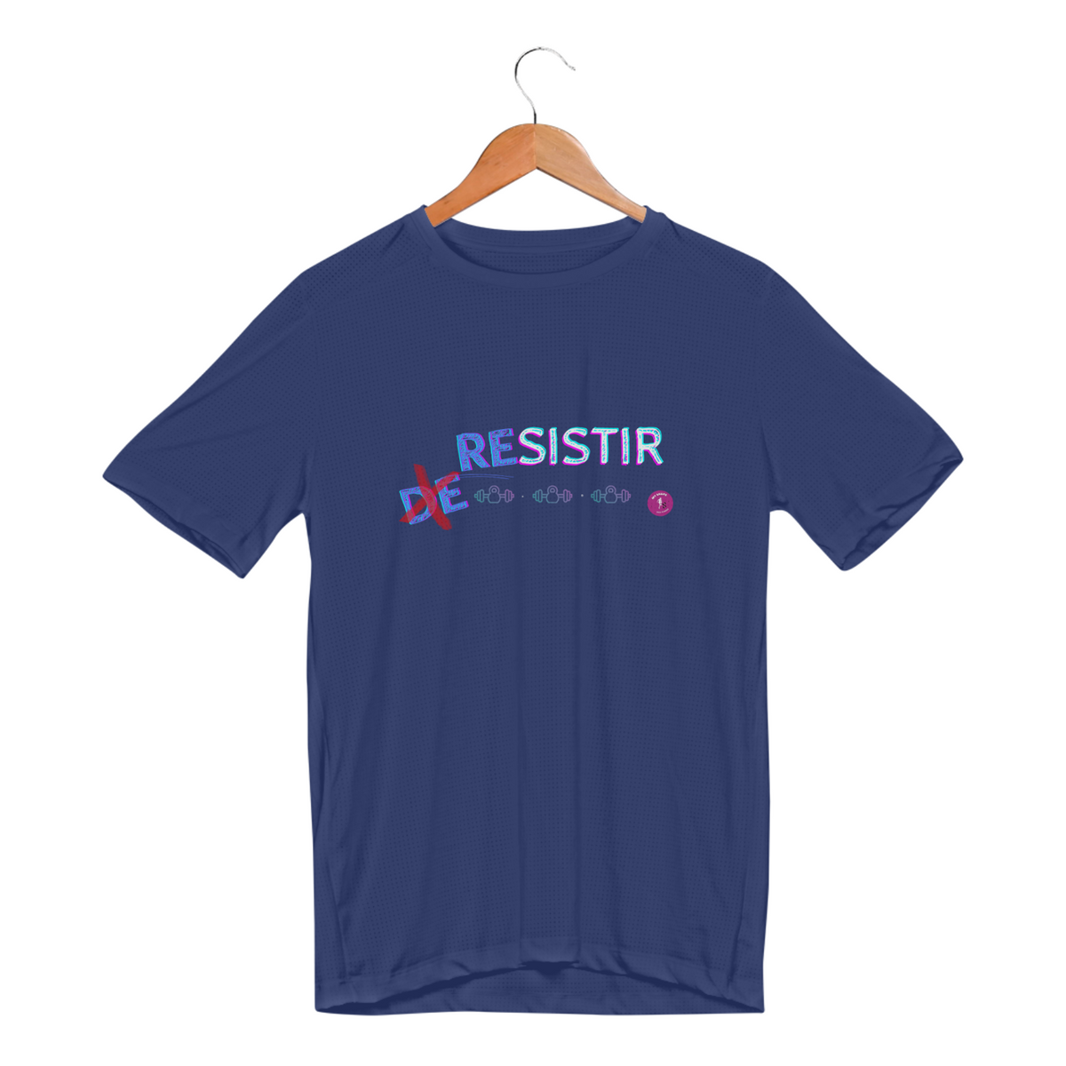 Nome do produto: Camiseta Unissex Dry Fit Sport Resistir 