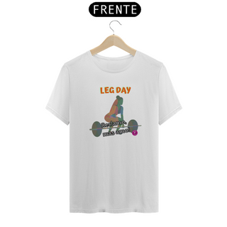 Nome do produtoT-shirt Algodão feminina Leg Day