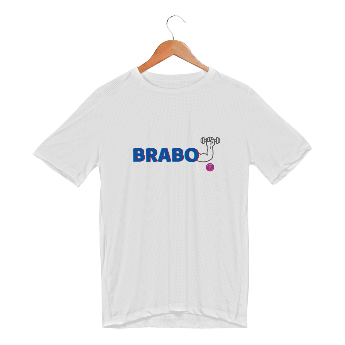 Nome do produto: Camiseta Masculina Dry Fit Sport Brabo