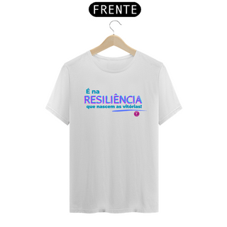 Nome do produtoT-shirt Algodão Unissex Resiliência 