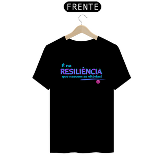 Nome do produtoT-shirt Algodão Unissex Resiliência 