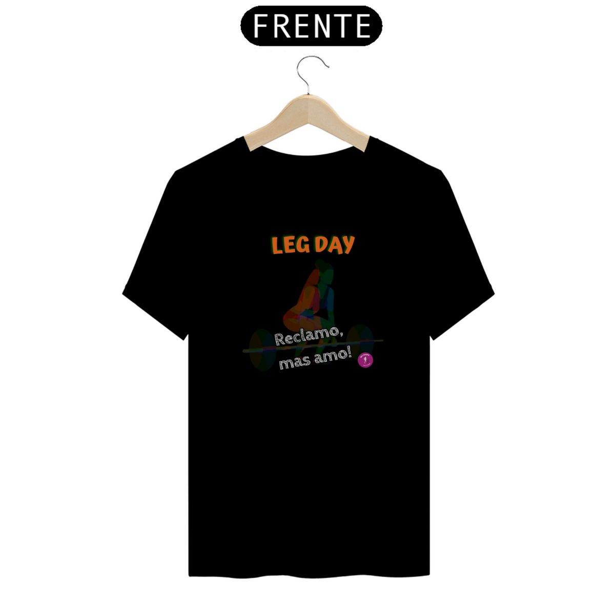 Nome do produto: T-shirt Algodão feminina Leg Day