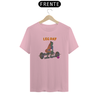 Nome do produtoT-shirt Algodão feminina Leg Day