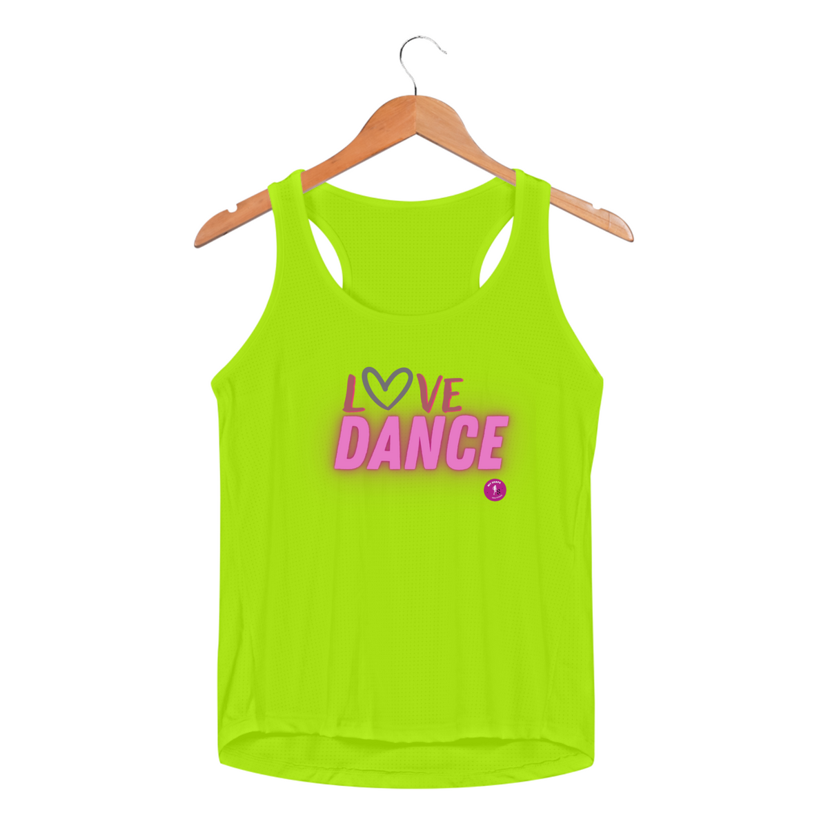 Nome do produto: Regata Feminina Dry Fit Sport Love Dance