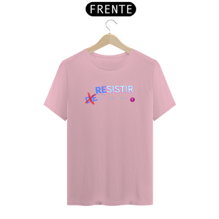 Nome do produtoT-shirt Algodão Unissex Resistir 